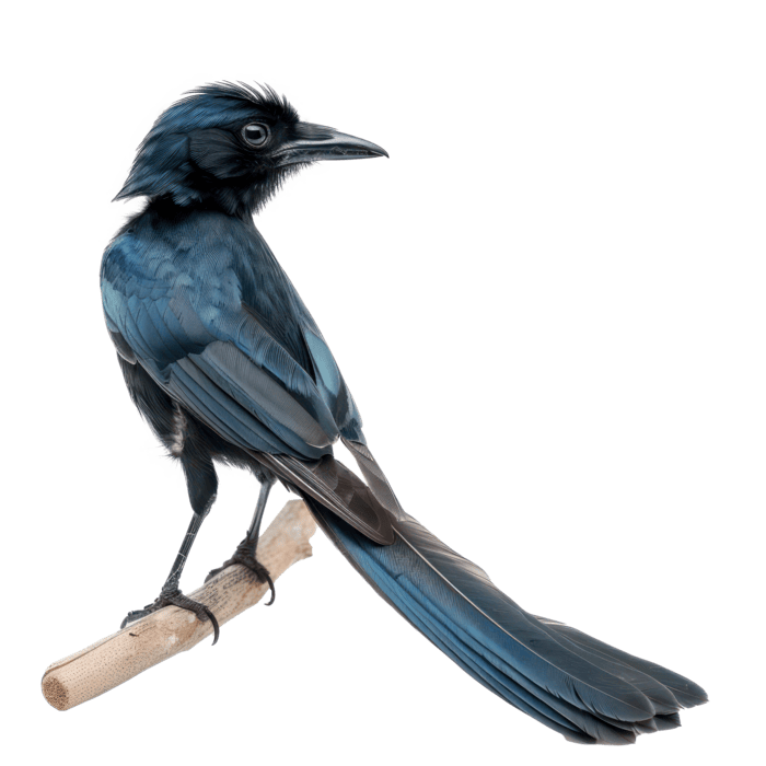 photo d'un Drongo brillant
